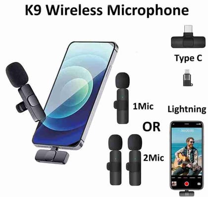 K9 WIRELESS MICROPHONE SINGLE / DUAL