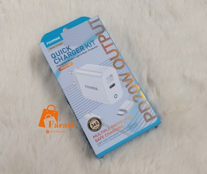 Foomee FR121-CC Quick Charger Kit (PD 20W)