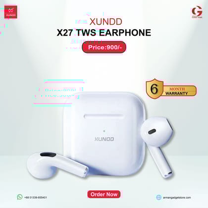 XUNDD X27 TWS Earphone