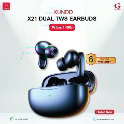 XUNDD X21 Dual Microphone TWS