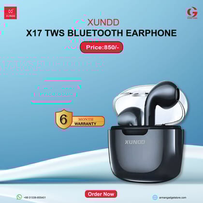 XUNDD X17 Tws Bluetooth Earphone