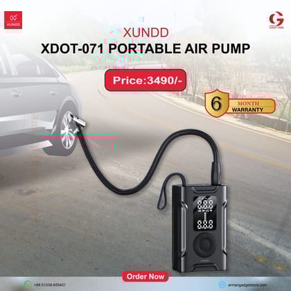 XUNDD XDOT‑071 Portable Smart Air Pump