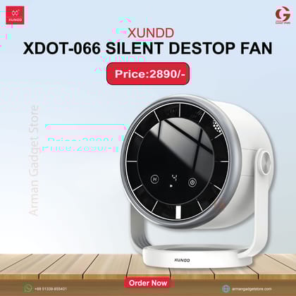 XUNDD XDOT‑066 6-Speed Silent Desktop Turbo Fan