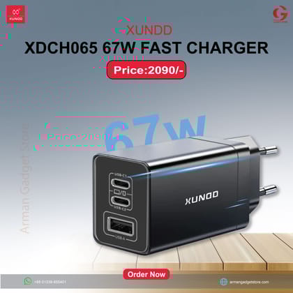 XUNDD XDCH-065 67W GaN Fast Charger