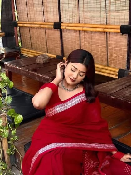 Half Silk Nokshi pair sharee