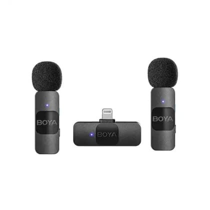 BOYA BY-V2 Ultracompact 2.4GHz Wireless Microphone System For IOS Device