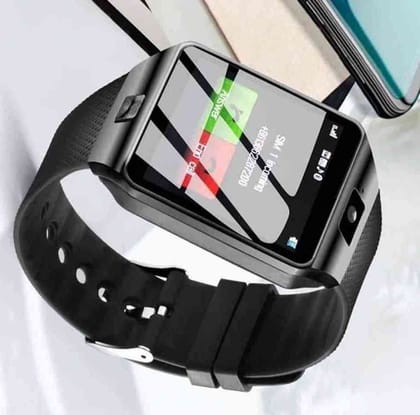 DZ09 সিম এবং কার্ড ব্যবহার যোগ্য স্মার্ট ওয়াচ- DZ09 Smart Watch