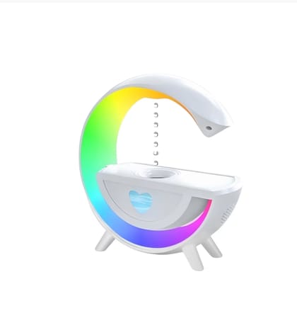 Anti-Gravity Water Drop Humidifier & Bluetooth Speaker with LED Atmosphere Light