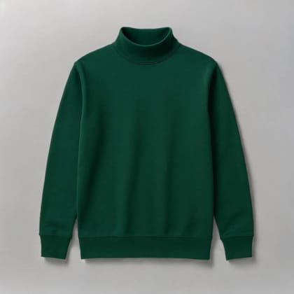 Premium Ribbed Turtleneck Sweater