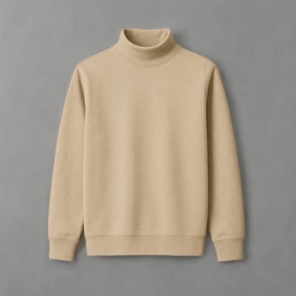 Premium Ribbed Turtleneck Sweater