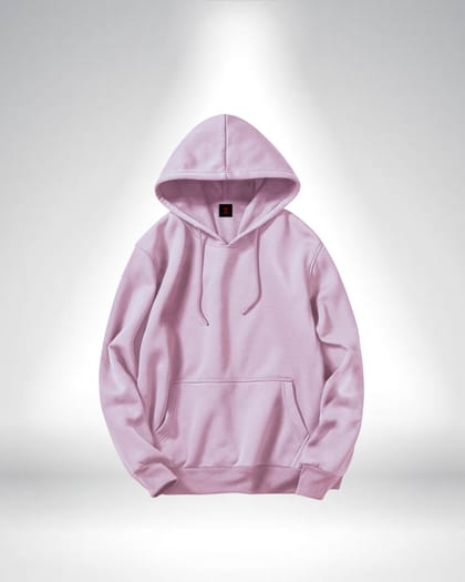 Premium Solid Baby Pink Hoodie