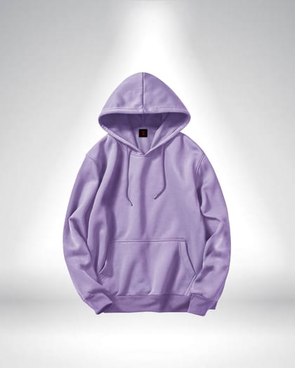Premium Solid Levender Hoodie