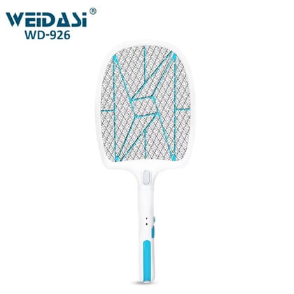 Weidasi/Maxxon 925/926/3821 Rechargeable Mosquito Racket | 3000V Electric Fly Swatter | Type-C Charging | Removable Battery