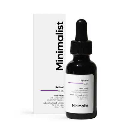 Minimalist Retinol 0.3% Face Serum (30ml)