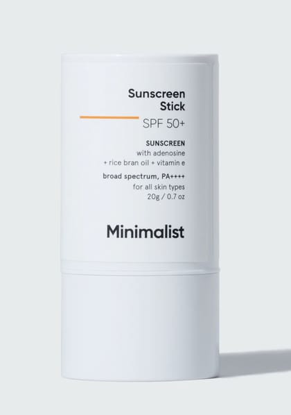 Minimalist SPF 50 Sunscreen Stick (20g)