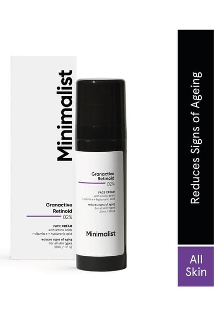 Minimalist Granactive Retinoid 02% Face Cream (30ml)