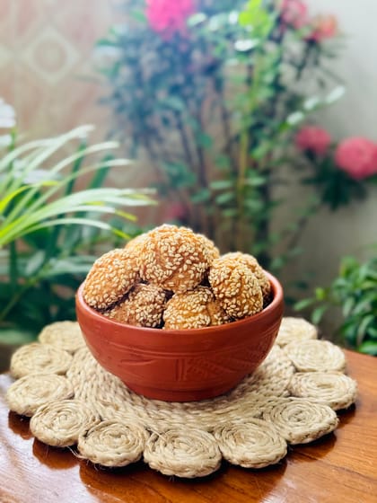 কুষ্টিয়া শিশির বেকারীর তিল কুকিজ (৪০০গ্রাম)