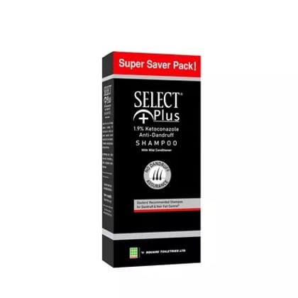Select Plus Anti-Dandruff & Hair Fall Control Shampoo
