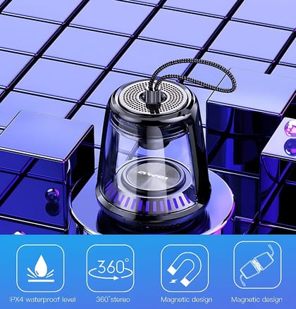 AWEI KA13 Mini Portable Outdoor Wireless Dynamic RGB Bluetooth Speaker