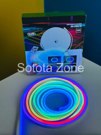 GearUP NRGB50 5 Meter RGB Neon Light with App & Remote Control