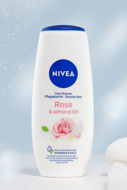 NIVEA ROSE & ALMOND OIL SHOWER CREAM 250ML