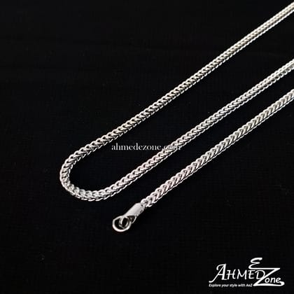 Men's Franco Neck Chain (Silver Edition)