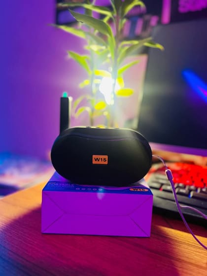 W15 bluetooth portable wireless speaker