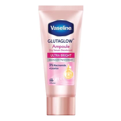 Vaseline Dry Serum GlutaGlow Ampoule Deodorant Bright & Renew