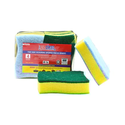 Two Way Scouring Sponge_SSP-9944 ( 4pcs )