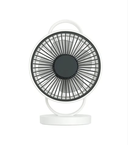YAGE YG-7999 Rechargeable 8-Inch 360° Rotation Fan with LED Light