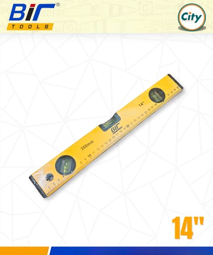 ১৪ ইঞ্চি ওয়াটার লেভেল পরিমাপ করা ওয়াটার লেভেলার রুলার উচ্চ নির্ভুলতার স্প্রিট বাবল স্তর ও চৌম্বকীয় প্লেট সহ