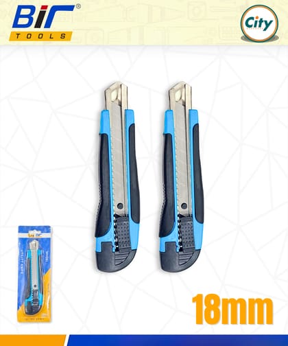 ২ পিস এন্টি কাটার রাবারের গ্রিপ হ্যান্ডেল ও ৩ টি ব্লেড সহ