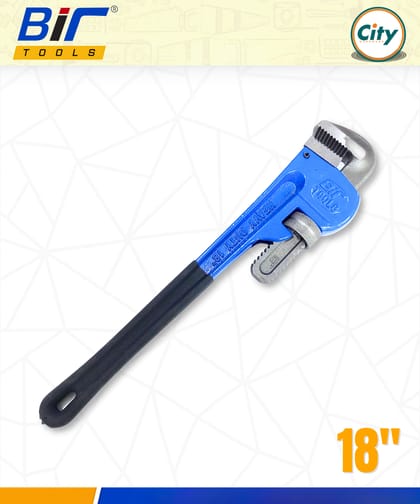 ১৮ ইঞ্চি পাইপ রেঞ্চ হেভি ডিউটি অ্যাডজাস্টেবল স্প্যানার সফট রাবারের গ্রিপসহ পাইপ রেঞ্চ