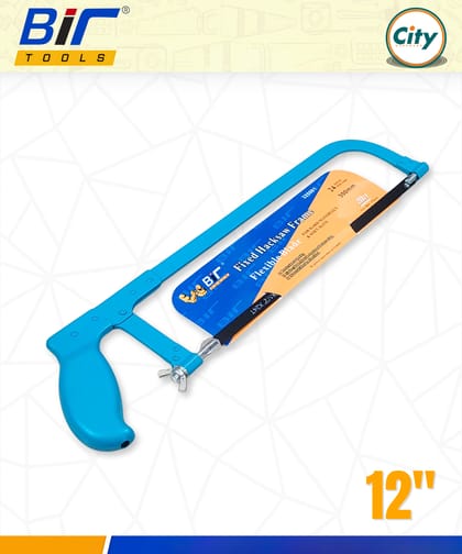 হ্যাকস ফ্রেম ১২ ইঞ্চি ফিক্সড সাইজ ব্লেডের মেটাল হ্যাকস ফ্রেম