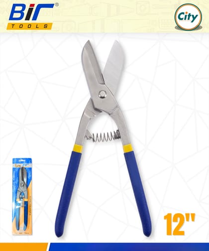 ১২ ইঞ্চি টিন স্নিপস কাটার মেটাল শিট কাটার হেভি ডিউটি ​​কাঁচি মাল্টিপারপাস কাঁচি টুল