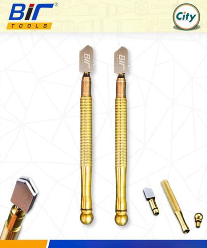 ২ পিস পেশাদার গ্লাস কাটার সরঞ্জাম লুব্রিকেটেড টংস্টেন কার্বাইড কাটিং চাকা ৩-১২ এম এম গ্লাস কাটার