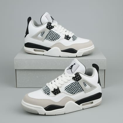 Nike Air Jordan 4 Retro Military Black White