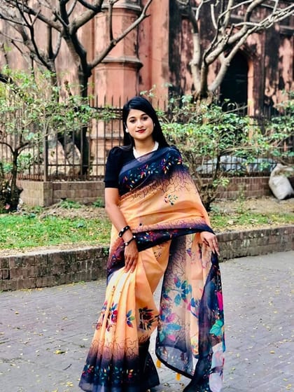 Chanderi silk sharee