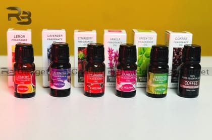 Pure Essential Oil For Humidifier Fragrance Aroma Diffuser (6pcs Package)