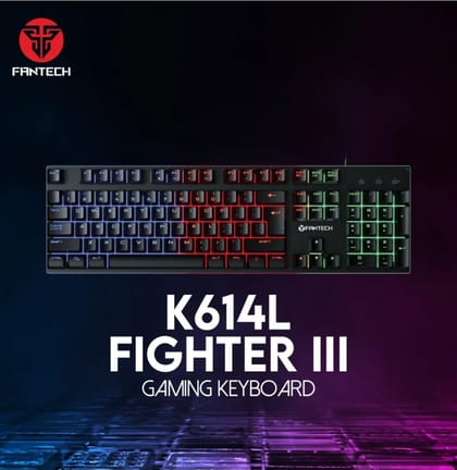 Fantech K614L Fighter III RGB Gaming Keyboard