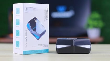 Original M28 TWS Bluetooth 5.1 Gaming Headset Dual Mode Wireless Earphones Sports Stereo Sound Low Latency LED Digital Display Smart Touch Earphone