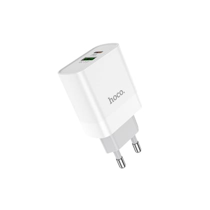 Hoco C80A 20w Charger With 1m Type-C To Lightning Cable