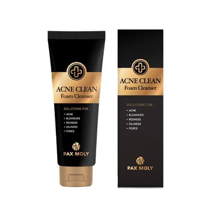 Pax Moly Acne Clean Foam Cleanser - 120ml