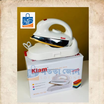 Kiam ES596 1000W Cordless Electric Dry Iron