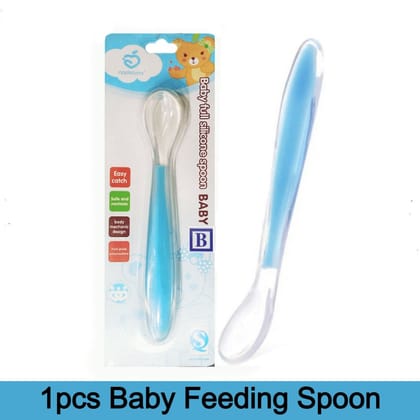 Silicone Baby Spoon 1Pcs