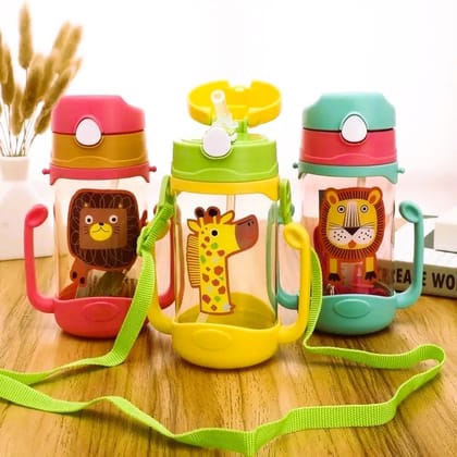 400ml Cartoon Water Bottle, Mum Pot,