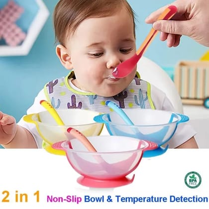 Baby Feeding Spoon And Bowl Set