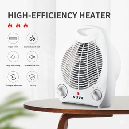 NOVA NH-1201A Electric Fan Room Heater – 2000W