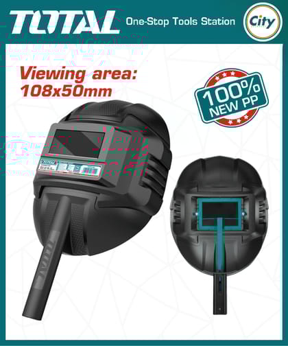 ওয়েল্ডিং মাস্ক উইথ প্রটেকশন গ্লাস TOTAL TSP9102