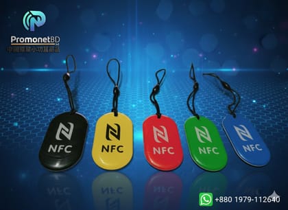 NFC Keychain – Smart Waterproof Tag